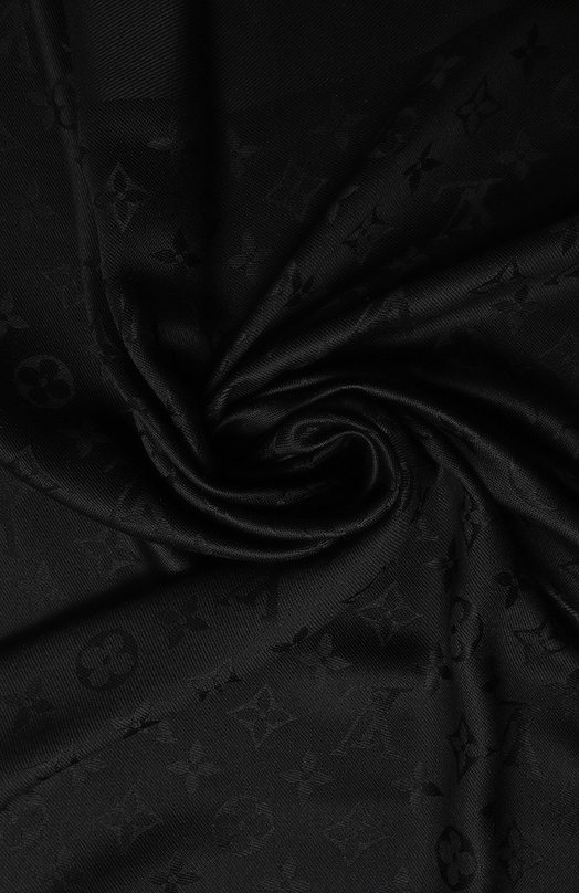Платок из шелка и шерсти | Louis Vuitton | Чёрный - 2