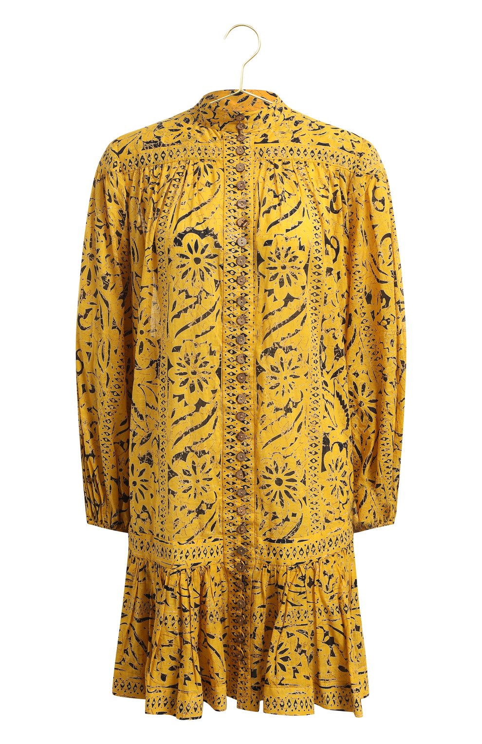 Хлопковое платье | Zimmermann | Жёлтый - 1