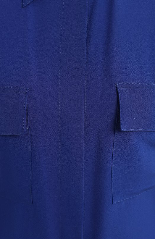 Шелковая блузка | Tom Ford | Синий - 3