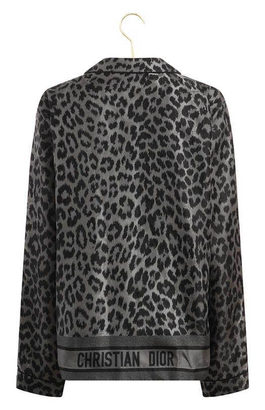 Шелковая блузка | Dior | Серый - 2
