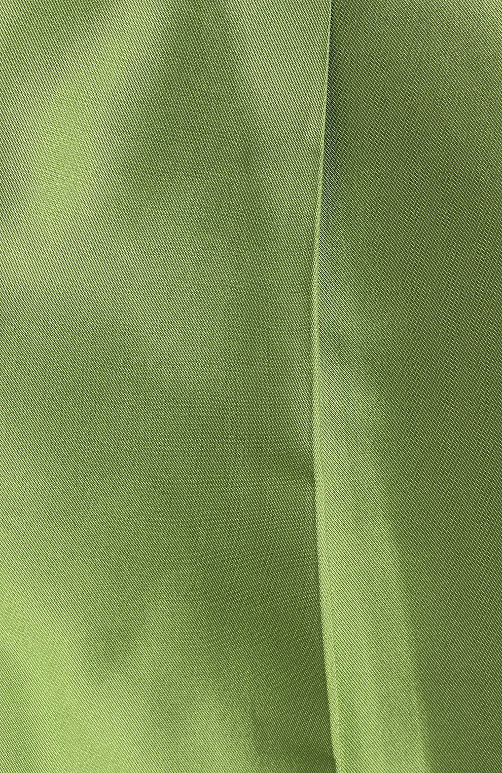 Шелковые шорты | Valentino | Зелёный - 4