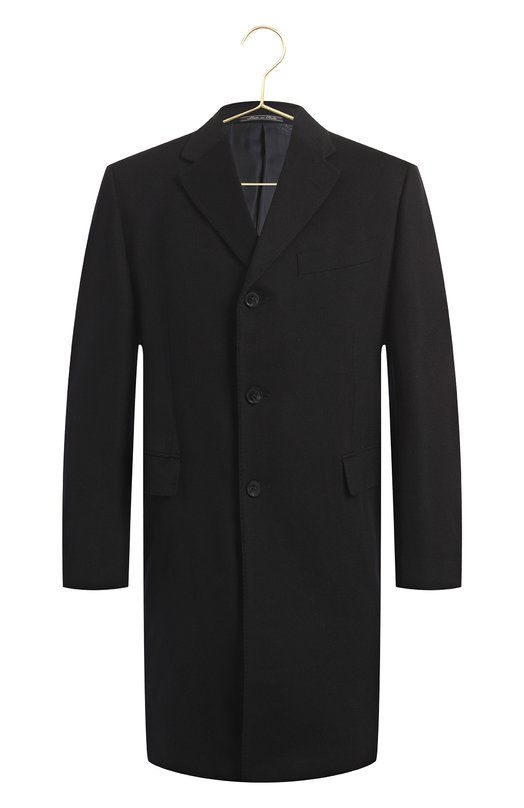Пальто из шерсти и кашемира | Corneliani | Чёрный - 1
