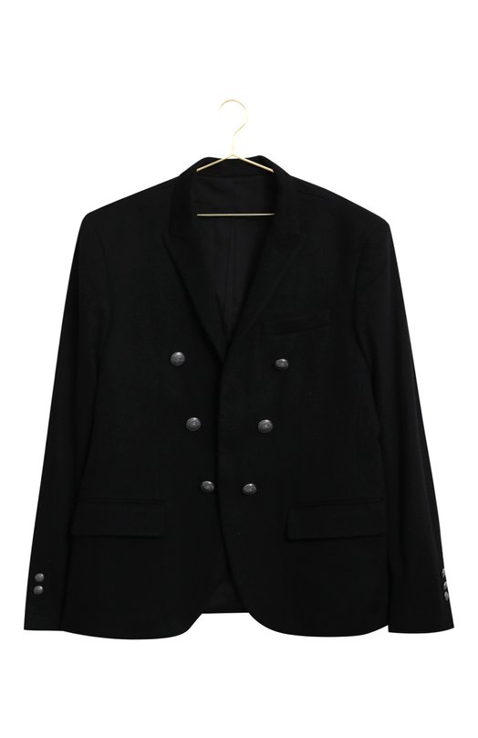 Кашемировый пиджак | Balmain | Чёрный - 1