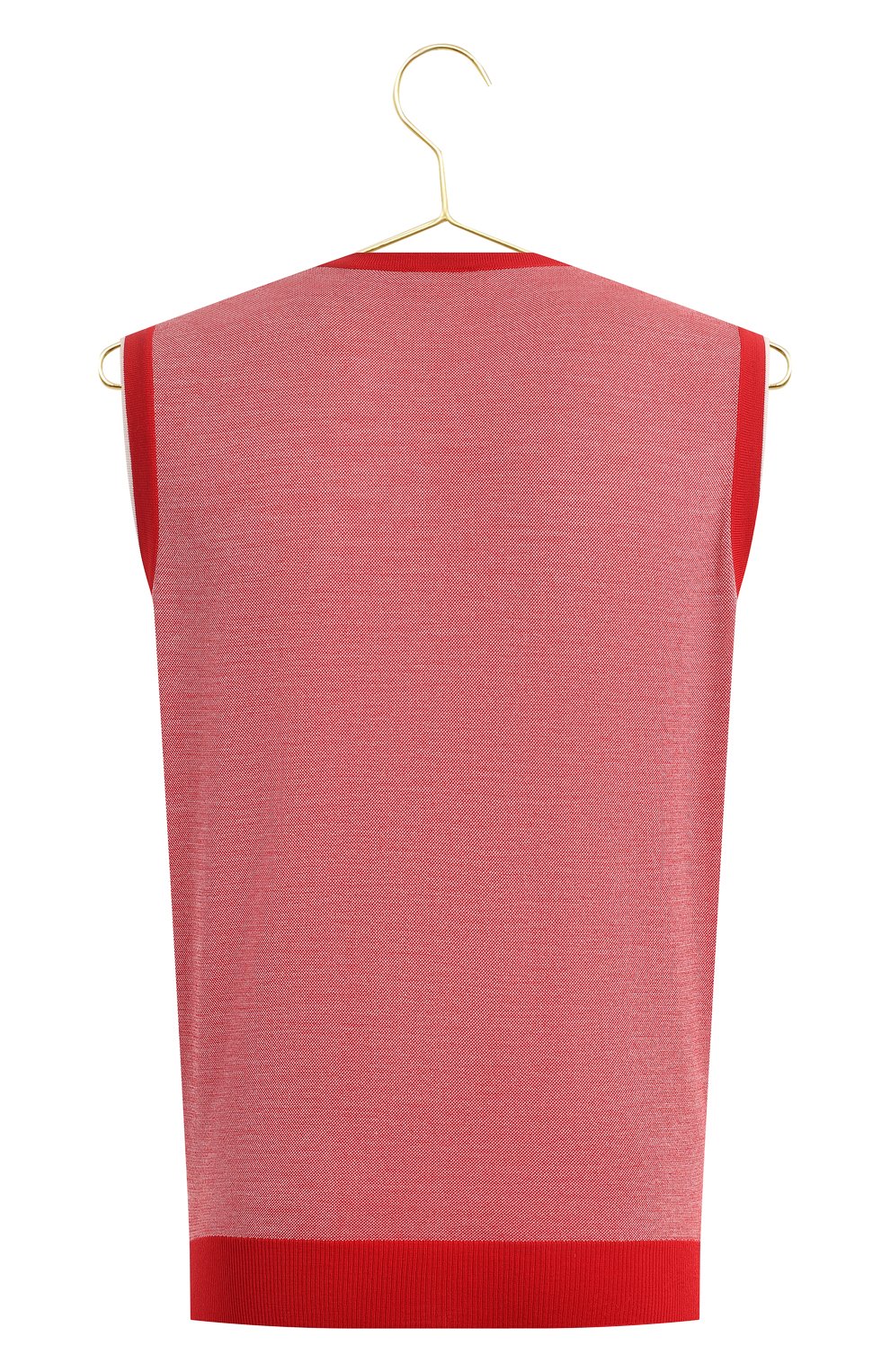 Жилет из шелка и шерсти Brioni, цвет Красный купить на ресейл-платформе ...