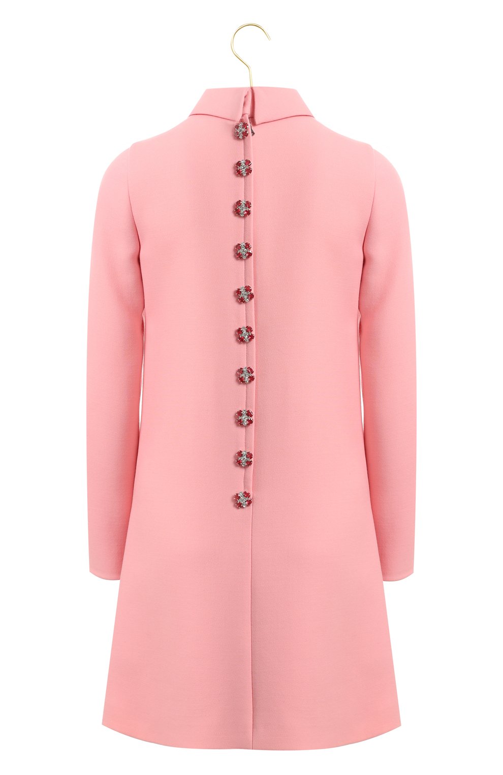 Шерстяное платье | Dolce & Gabbana | Розовый - 2