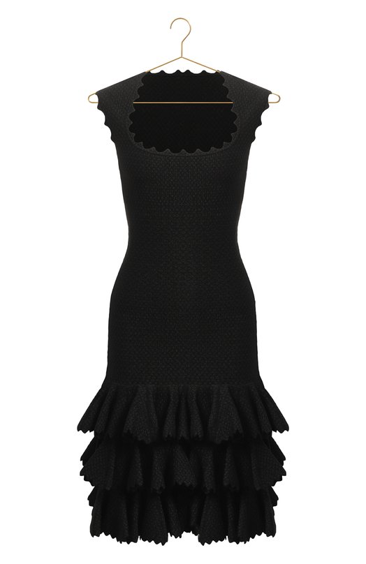 Шерстяное платье | Alaia | Чёрный - 1