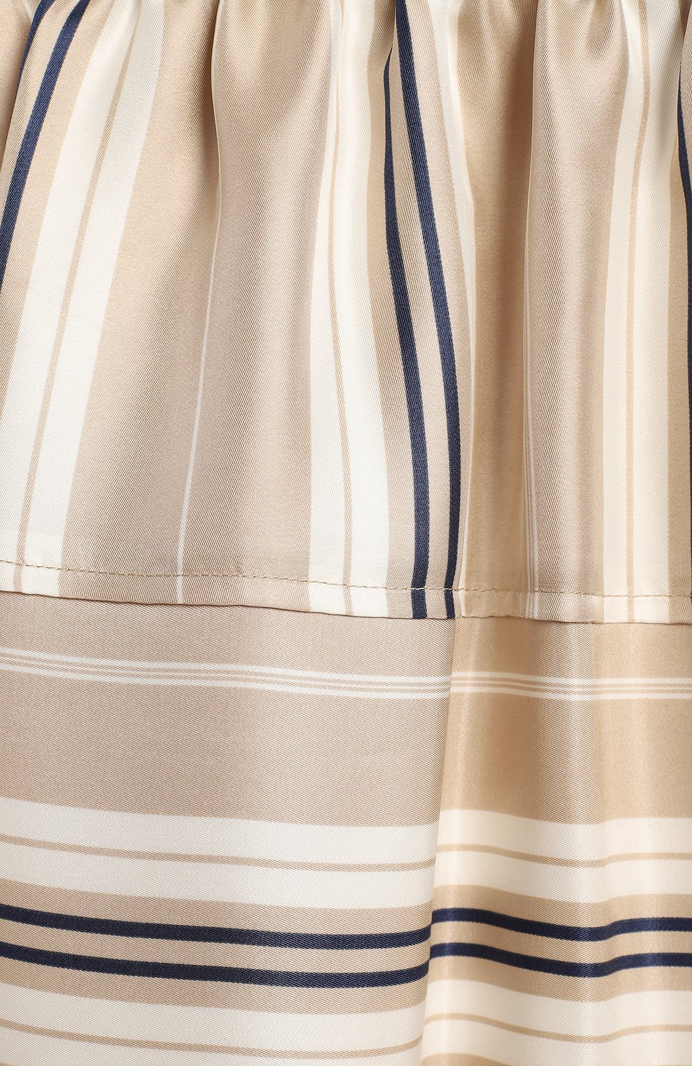 Шелковая юбка | Louis Vuitton | Бежевый - 3