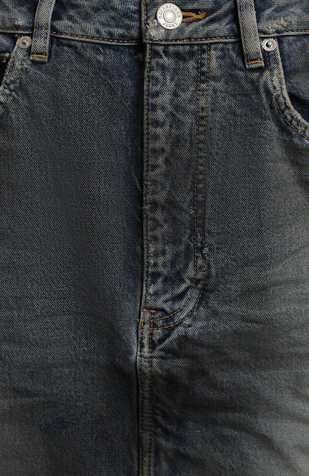 Джинсовая юбка | Balenciaga | Серый - 3
