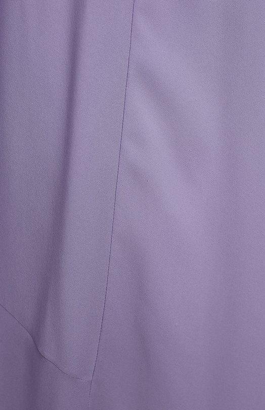 Шелковое платье | The Row | Фиолетовый - 5