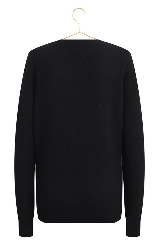 Пуловер из шерсти и хлопка | Dries Van Noten | Синий - 2