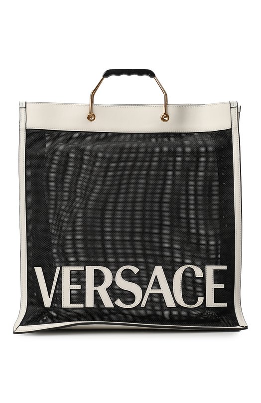 Сумка-тоут | Versace | Чёрно-белый - 1