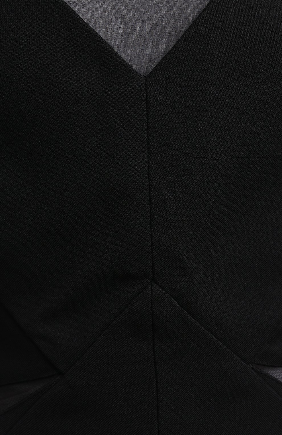 Платье из шелка и шерсти | Emilio Pucci | Чёрный - 3