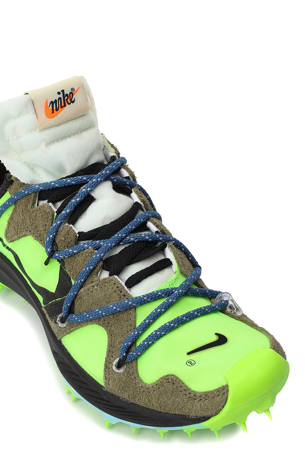 Кроссовки Off-White x Nike Zoom Terra Kiger 5 Electric Green | Nike | Зелёный - 8
