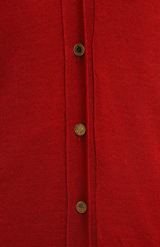 Кардиган из шерсти и кашемира | Louis Vuitton | Красный - 3