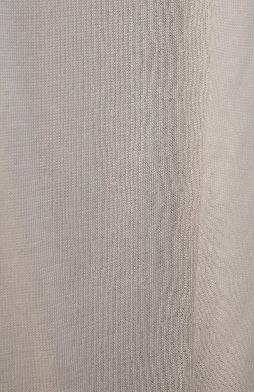Платье изо льна и шелка | Loro Piana | Белый - 3