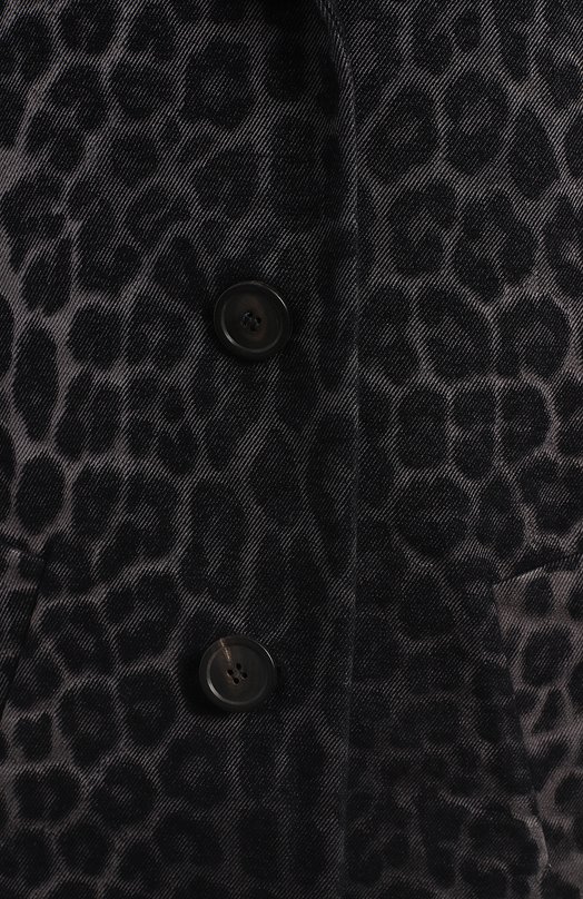 Хлопковое пальто | Dior | Серый - 3