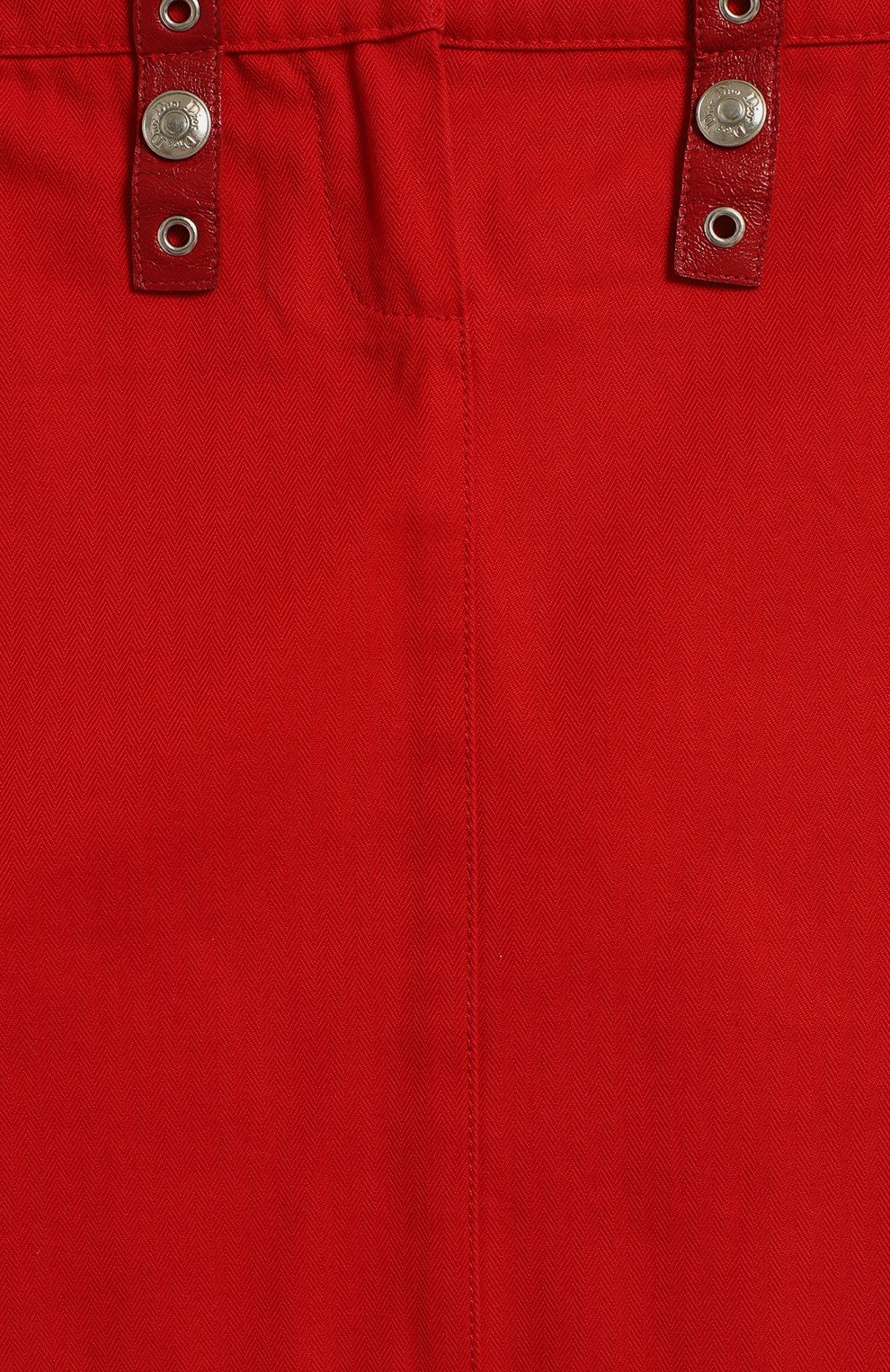 Хлопковая юбка | Dior | Красный - 4