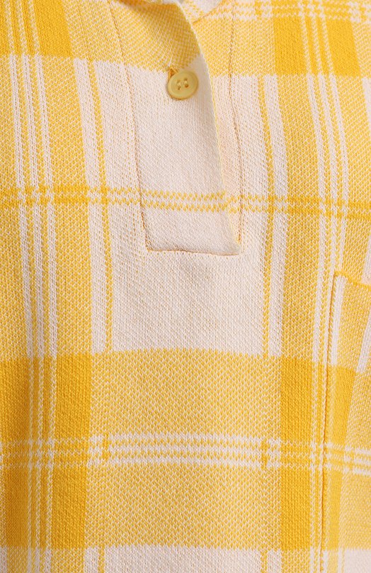 Хлопковая рубашка | Jacquemus | Жёлтый - 3