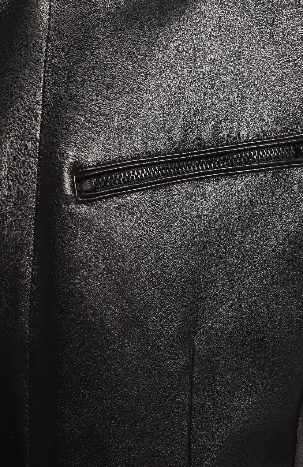 Кожаная куртка | Ralph Lauren | Чёрный - 3