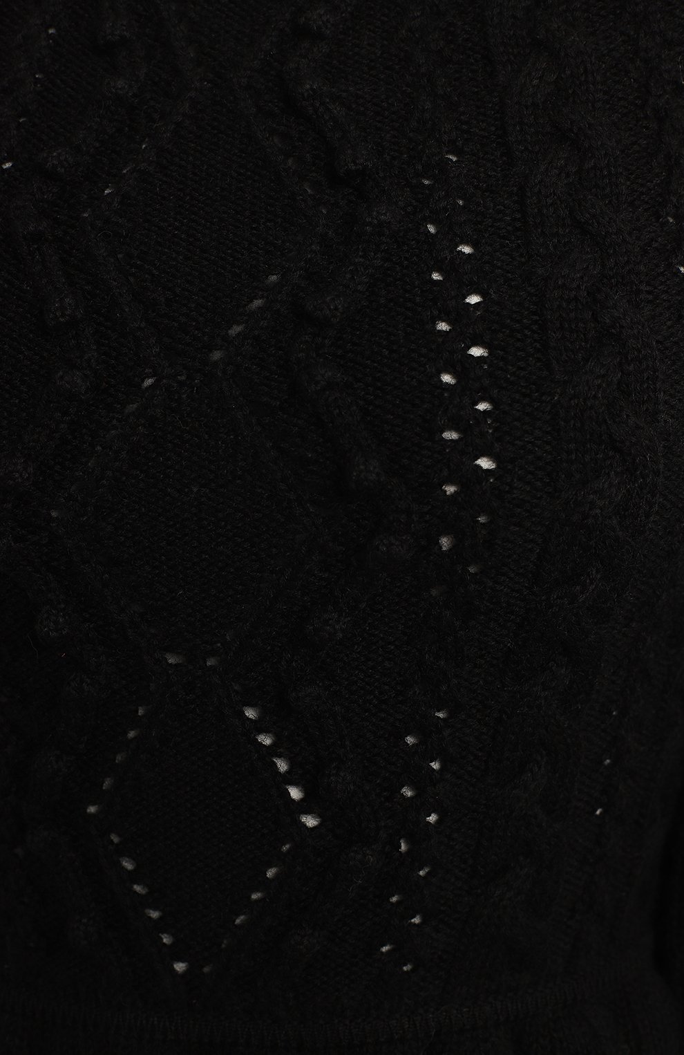 Шерстяной свитер | Valentino | Чёрный - 4