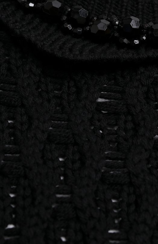 Шерстяной свитер | Simone Rocha | Чёрный - 3