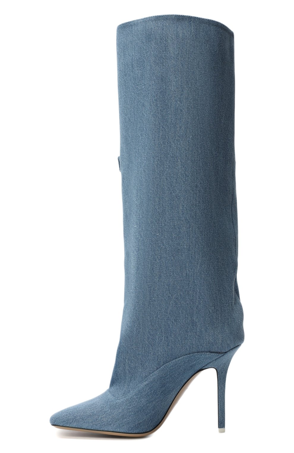 Текстильные сапоги Sienna 105mm | The Attico | Голубой - 6