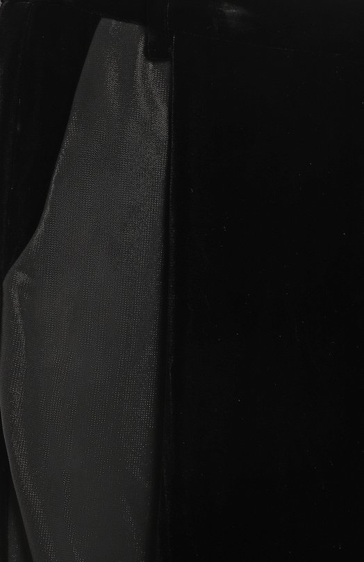 Брюки из вискозы и шелка | Giorgio Armani | Чёрный - 4