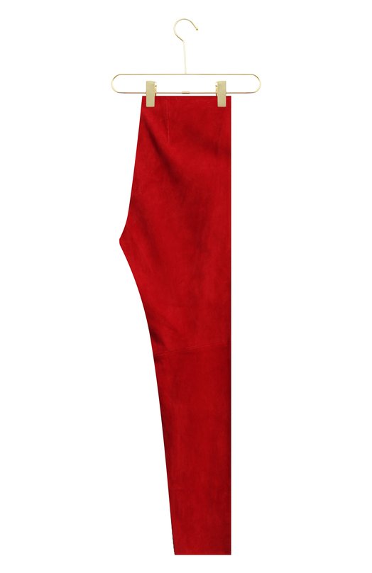 Замшевые брюки | Ralph Lauren | Красный - 3