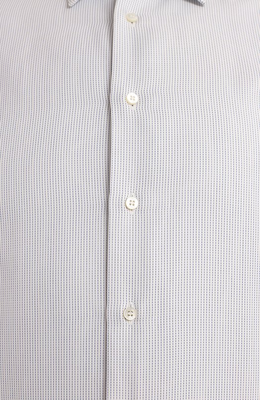 Хлопковая рубашка | Zilli | Белый - 3