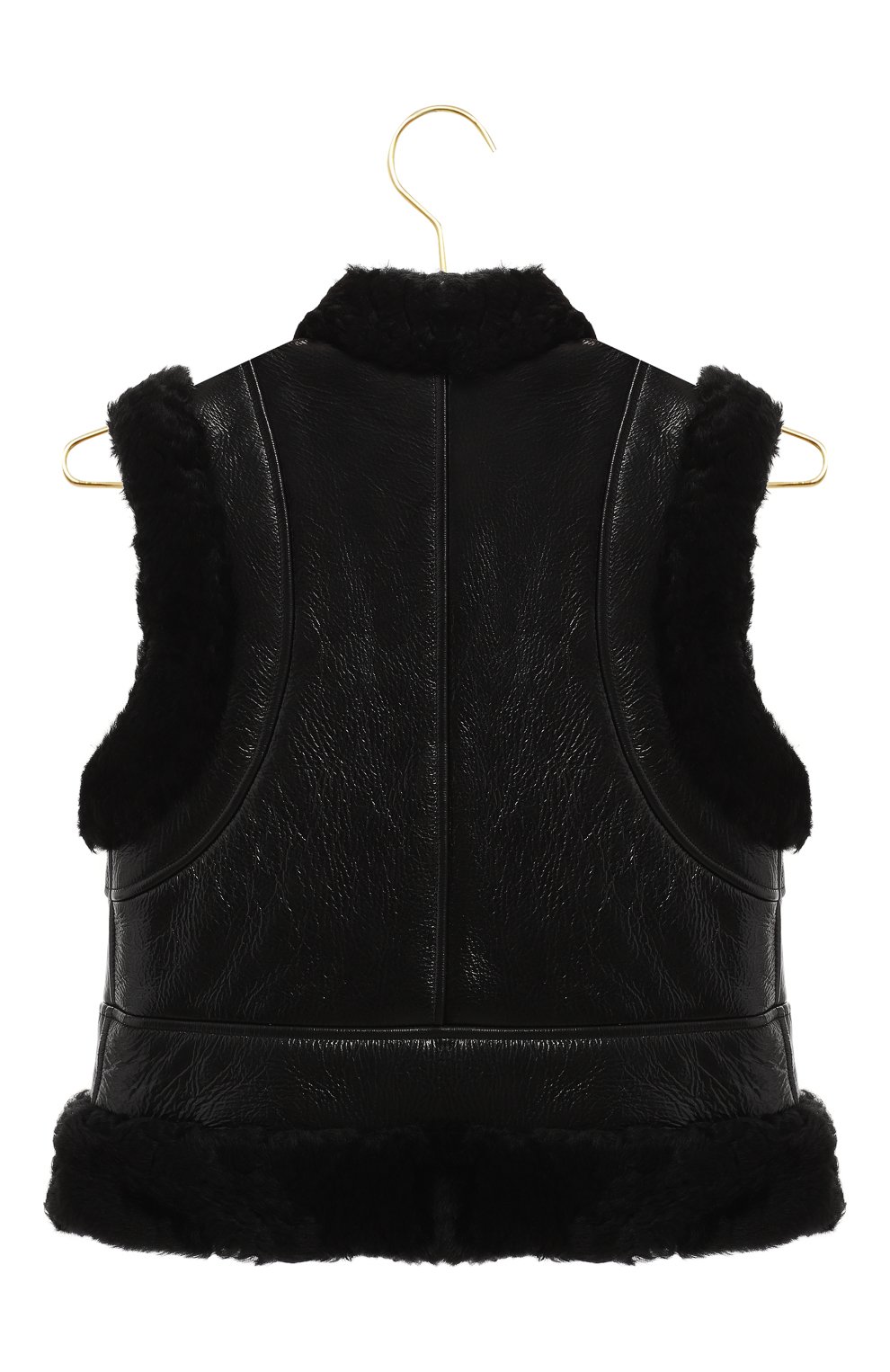 Кожаный жилет | Dior | Чёрный - 2