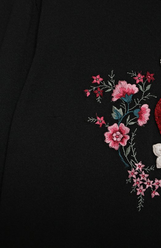 Кашемировый пуловер | Dolce & Gabbana | Чёрный - 3