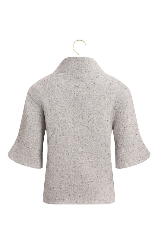 Пуловер из шерсти и шелка | Rosie Assoulin | Серый - 2