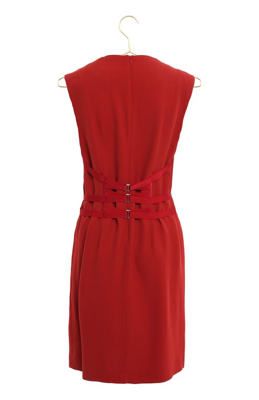 Платье из вискозы и шерсти | Maison Margiela | Красный - 2