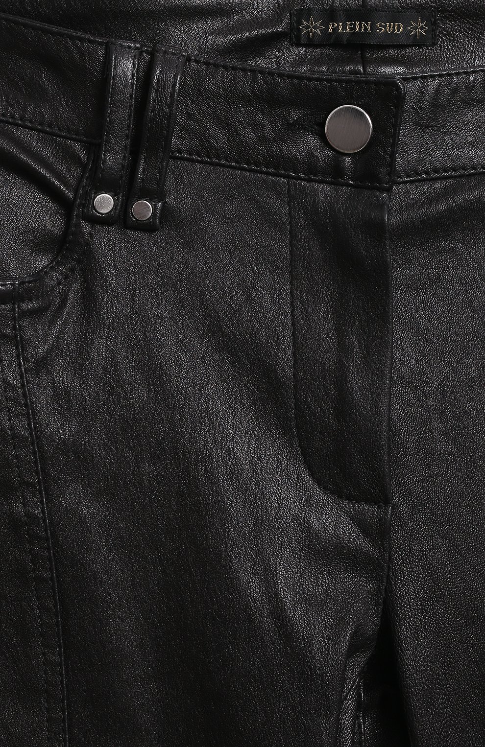 Кожаные брюки | Plein Sud | Чёрный - 4