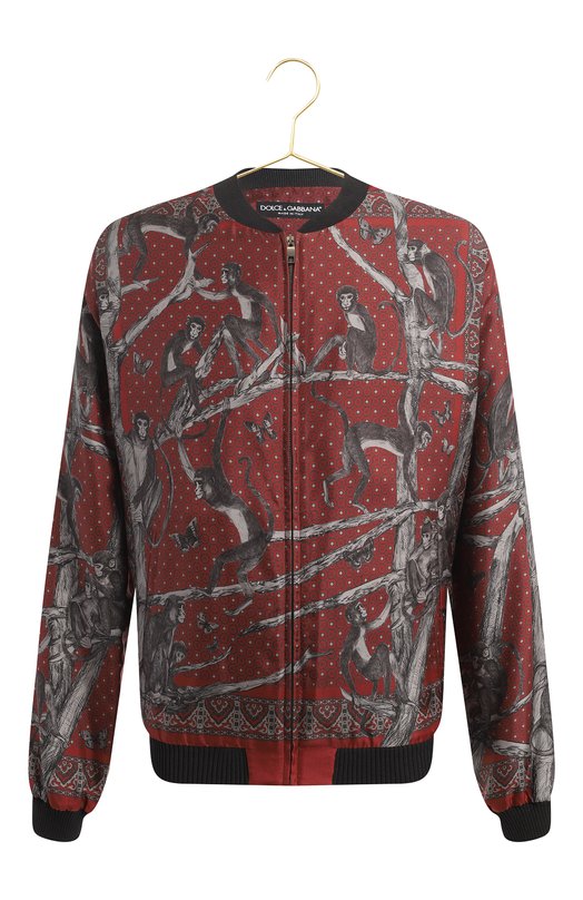 Шелковая куртка | Dolce & Gabbana | Красный - 1