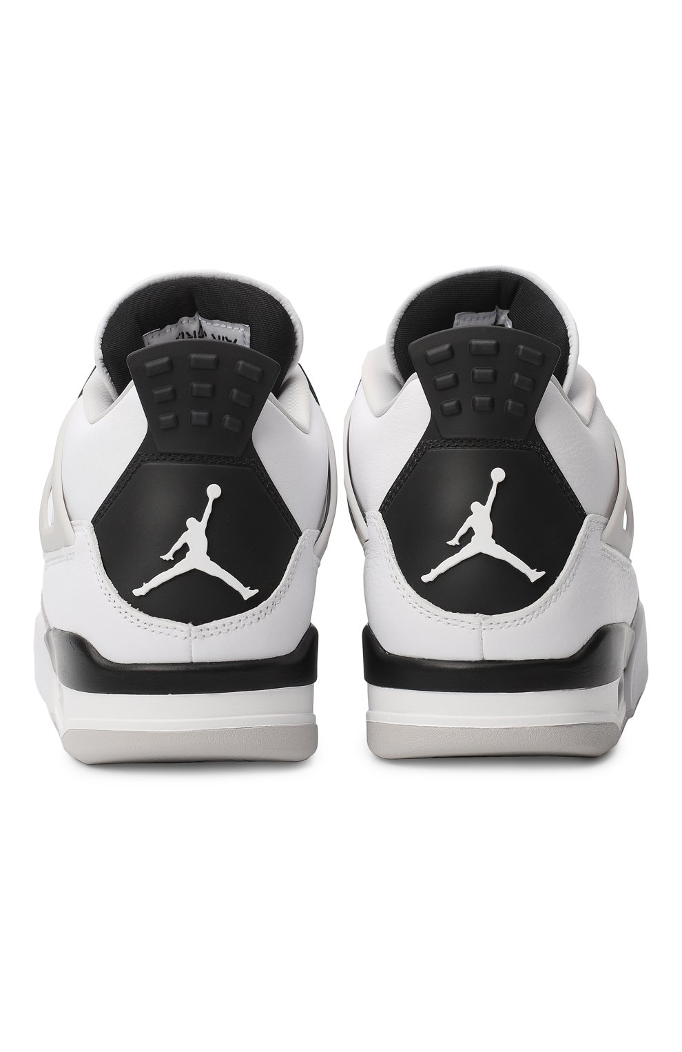 Кеды Air Jordan 4 Retro Military Black | Nike | Чёрно-белый - 3