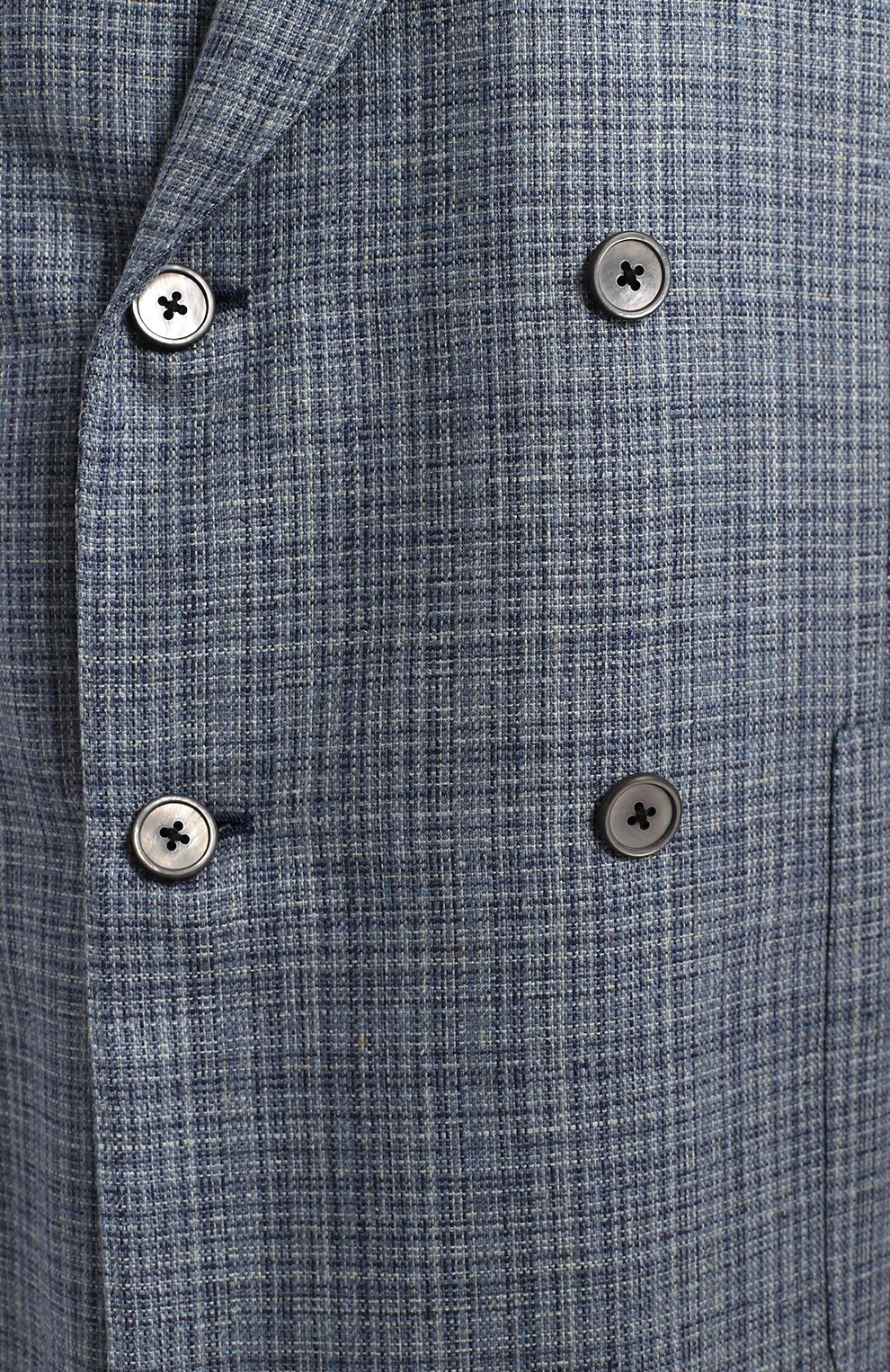 Шелковый пиджак | Corneliani | Голубой - 3