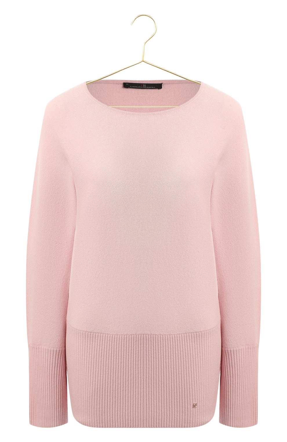 Шерстяной пуловер | Carolina Herrera | Розовый - 1