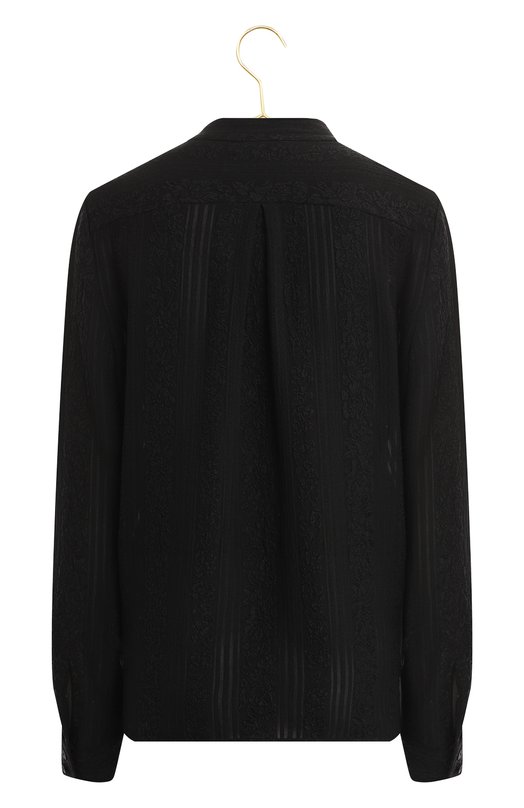 Шелковая блузка | Vilshenko | Чёрный - 2