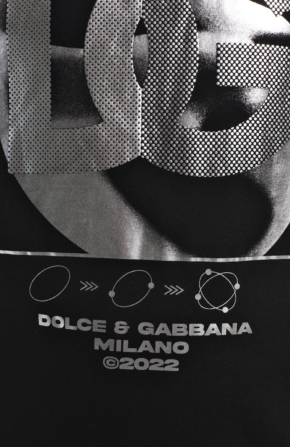 Хлопковая футболка Dolce&Gabbana x UNXD | Dolce & Gabbana | Чёрный - 3