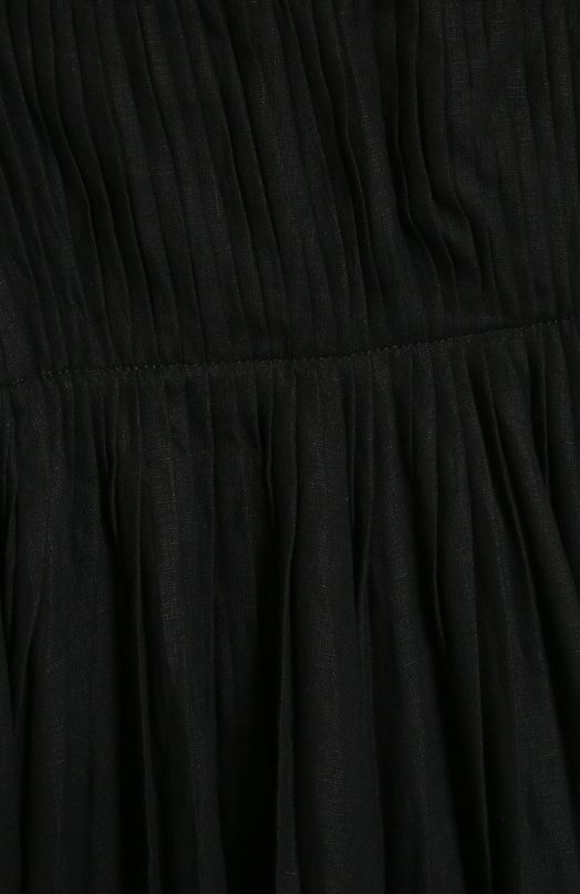 Льняное платье | Gabriela Hearst | Чёрный - 3
