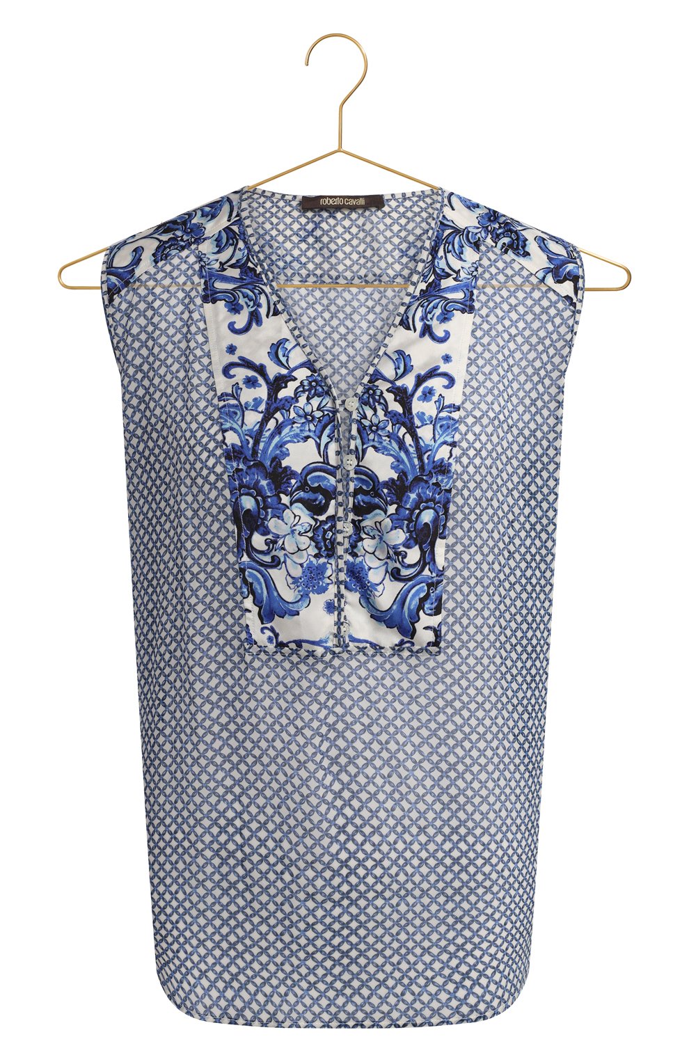 Шелковая блузка | Roberto Cavalli | Синий - 1