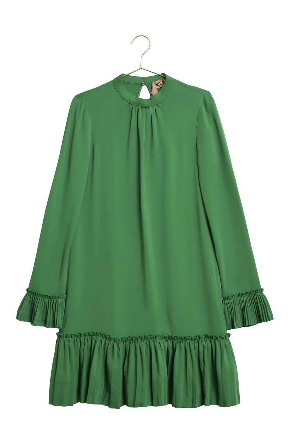 Платье из вискозы | N21 | Зелёный - 1