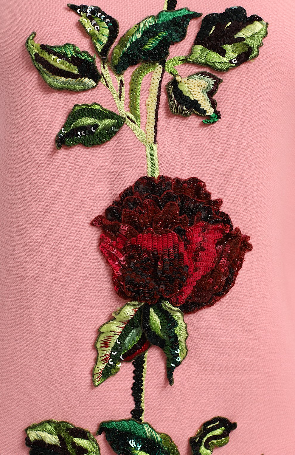 Шерстяное платье | Dolce & Gabbana | Розовый - 3