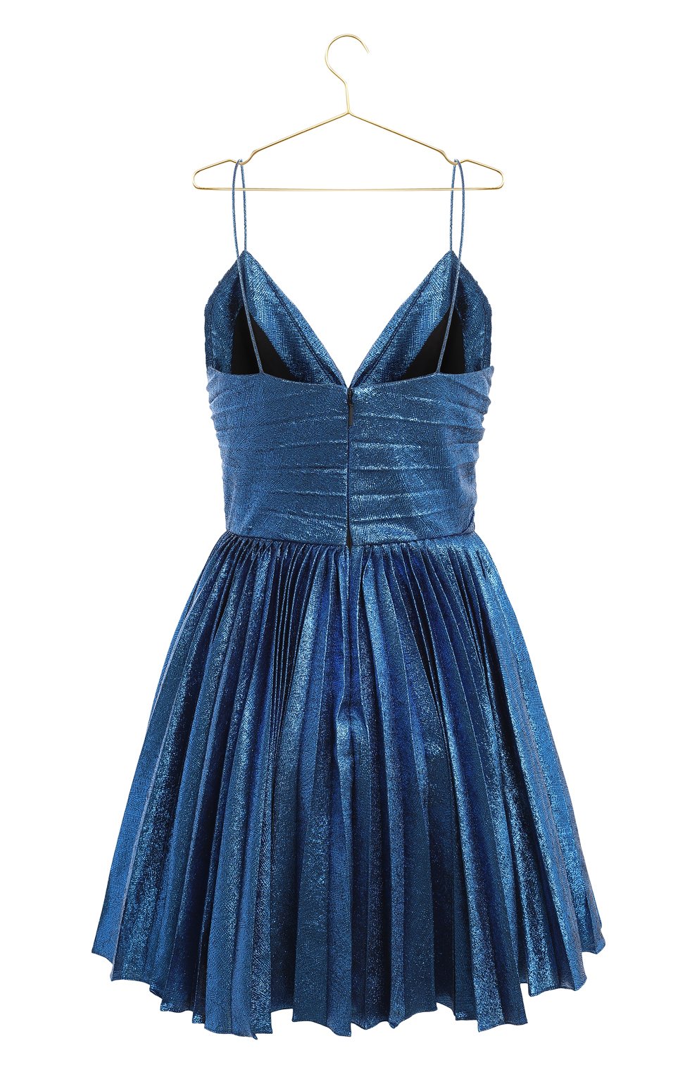 Шелковое платье | Saint Laurent | Синий - 2