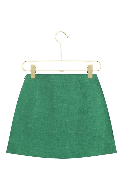 Льняная юбка | Isa Arfen | Зелёный - 2