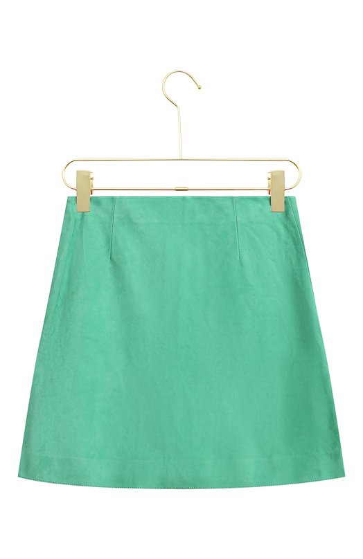 Замшевая юбка | Loewe | Зелёный - 2