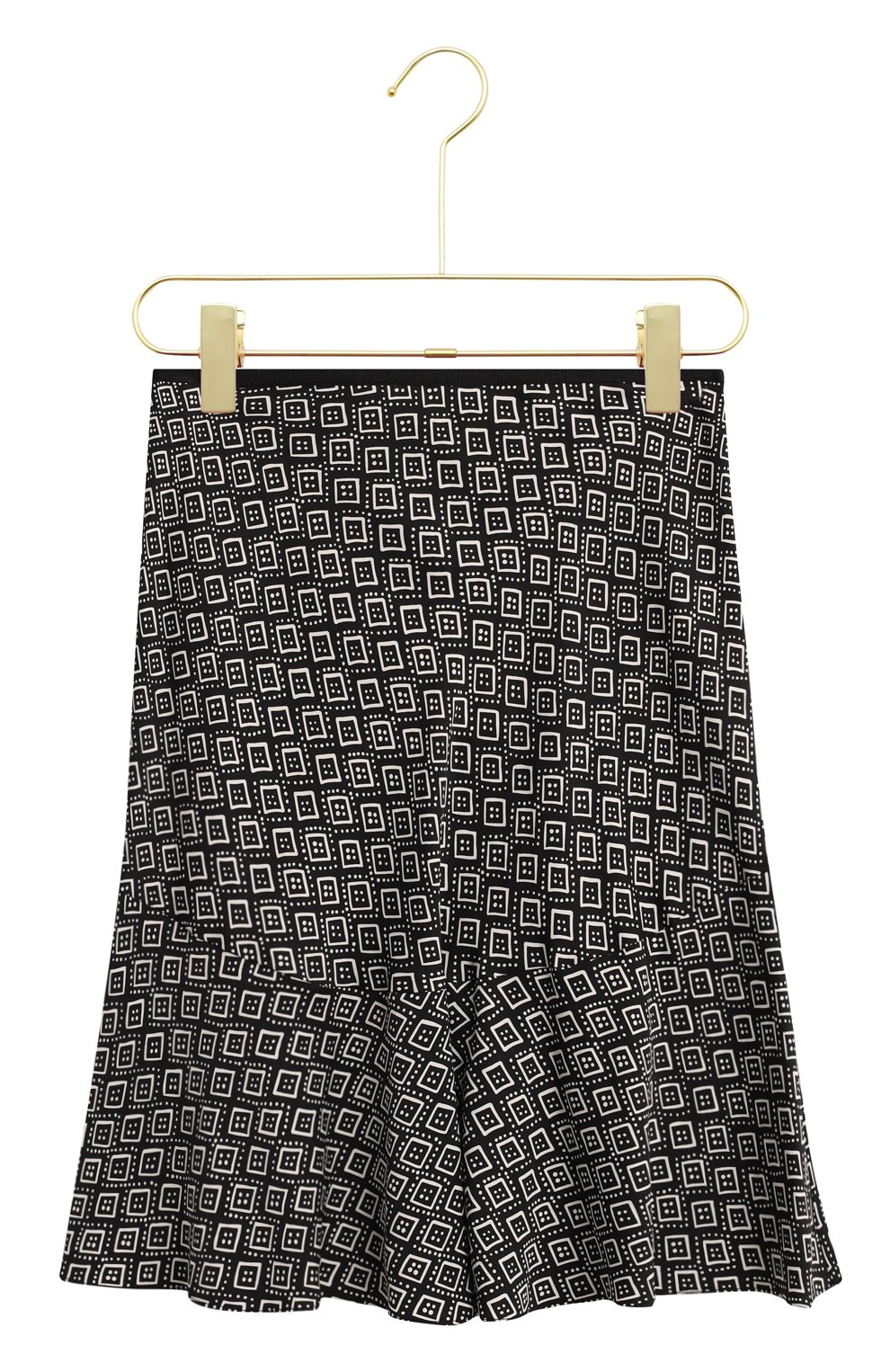 Шелковая юбка | Diane Von Furstenberg | Чёрный - 1