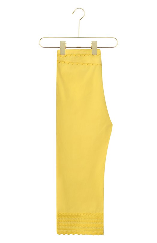 Хлопковые брюки | Escada | Жёлтый - 2