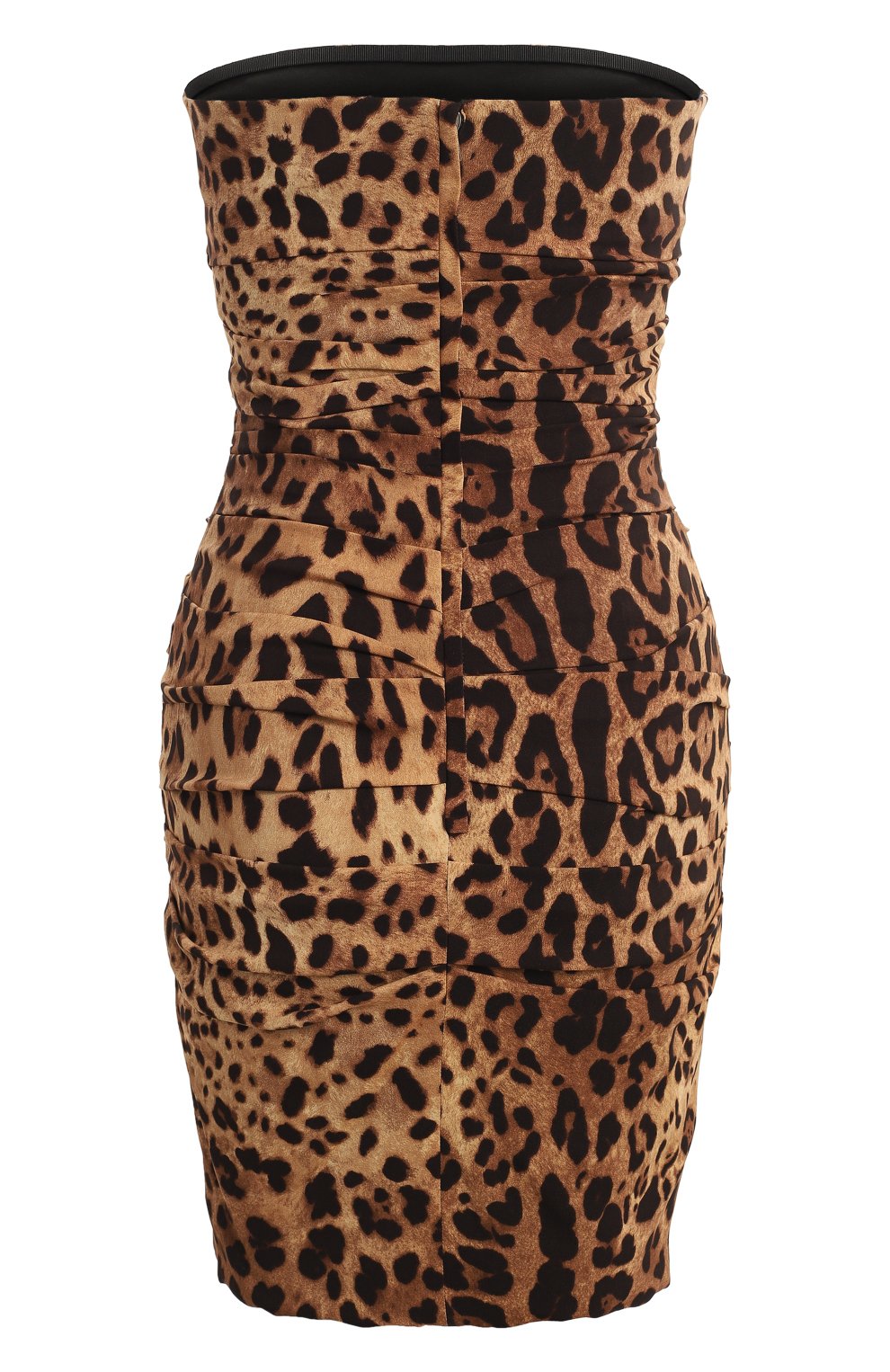 Шелковое платье | Dolce & Gabbana | Леопардовый - 2